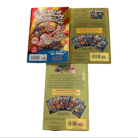 Captain underpants books 1 is 2 books in 1! - Picture 2 of 10